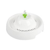 Fuente bebedero para mascota 1150 ml blanco
