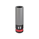 Cubo 1/2 pulg x 17 mm con recubrimiento plástico para aros de lujo
