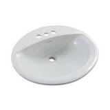 Lavamanos aqualyn ii blanco de empotrar