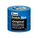 Masking tape azul 1.5 pulgadas x 54.86 m