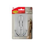 Gancho plastico triple satinado