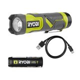 Lampara de mano recargable usb 600l