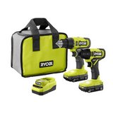 Kit taladro percutor 12.7 mm + atornillador impacto 6.35 mm 18v one+ - 1.5 ah