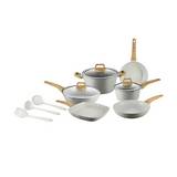 Bateria de cocina aluminio fundido ericeira 12 piezas