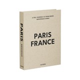Libro de decoracion 22x29x4 cm paris france gris