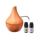 Difusor de aceites iluminado café