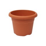 Maceta redonda terra terracota 10 cms plastiken 7310