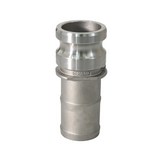 Acople rápido 2 pulg (50.8 mm) acero inoxidable tipo e