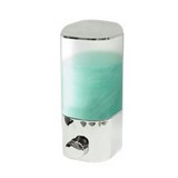 Dispensador de jabón líquido para baño cromado
