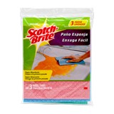 Paño de esponja multiusos 18 x 20 cm surtido s/3