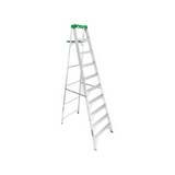 Escalera aluminio de 2 bandas 3.05 m (10 pies) tipo ii 385 lb-175 kg