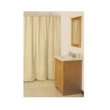 Cortina blanca vinyl para baño 70 x 72 in