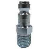 Espiga macho 1/4 npt acople rápido tipo t