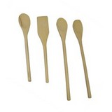 Set de cucharas de madera para cocina 4 pzas