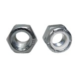 TUERCA DE SEGURIDAD HEXAGONAL ROSCA ORDINARIA ZINCADA 5/16 PULG