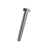 Tornillo hexagonal rosca ordinaria zinc 1/4 x 21/2 gr2 t/rosca