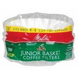 Filtros de papel para cafetera 4-6 tzs - 100 unidades