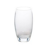 Vaso de vidrio 16oz transparente long drink barrel