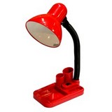 LÁMPARA DE ESCRITORIO ROJA 1 LUZ