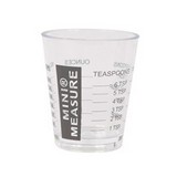 Vaso medidor plástico 1 oz