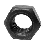 Tuerca hexagonal negra rosca fina 12 mm paso 1.25