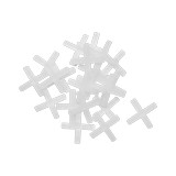 Cruceta para separar azulejo 5 mm set 250 pzas