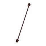 CORTINERO DE 28 A 48 PULG CAFÉ