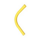 Curva pvc alto impacto 2 pulg (50.8 mm) amarillo