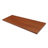 Repisa de melamina 30x91.5cm cherry