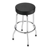 Banco metálico cromado