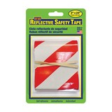 Cinta reflectiva roja plateada 2x24 pulg