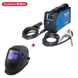 Kit - taladro inverter 140a + careta para soldar