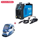 Kit - soldador inverter 220amp + careta para soldar