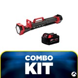 Kit - torre de luz + bateria recargable