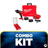 Kit - taladro percutor + set de 100 puntas