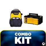 Kit - caja de herramientas + mochila