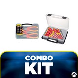 Kit - alicates + destornilladores